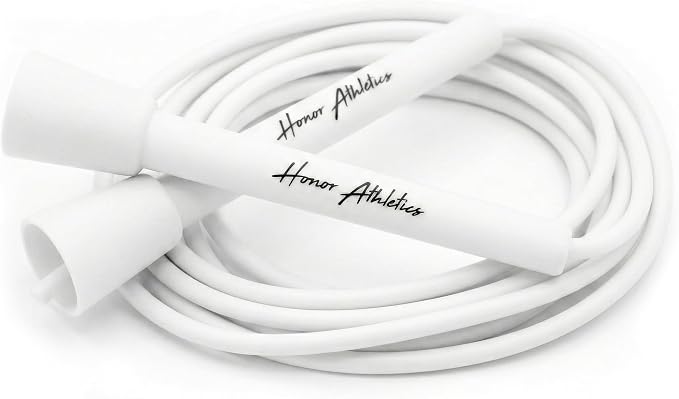 HONOR ATHLETICS Speed Rope, Skipping Rope - Best for Double Under, Boxing, MMA, Cardio Fitness Training Condition - Jump Rope