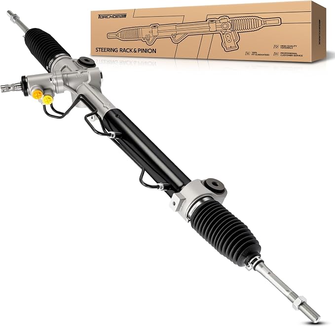 Torchbeam Power Steering Rack & Pinion Assembly Fit for 2002-2011 Camry & ES300, 2005-2012 Avalon & ES350, 2004-2008 Solara & ES330, Hydraulic System Steering, Replaces OEM 26-2632