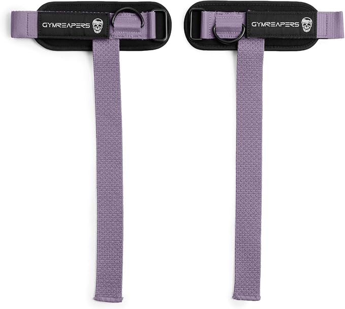 Gymreapers GripLink Lifting Straps – Heavy Duty D-Ring Weight Lifting Wrist Straps with Anti-Slip Silicone Grip Beads, Adjustable Support for Deadlifts, Powerlifting, Cable Machines & Gym Training