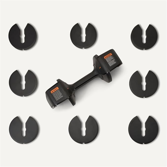 Amazon Basics Adjustable Dumbbell, 25 lb