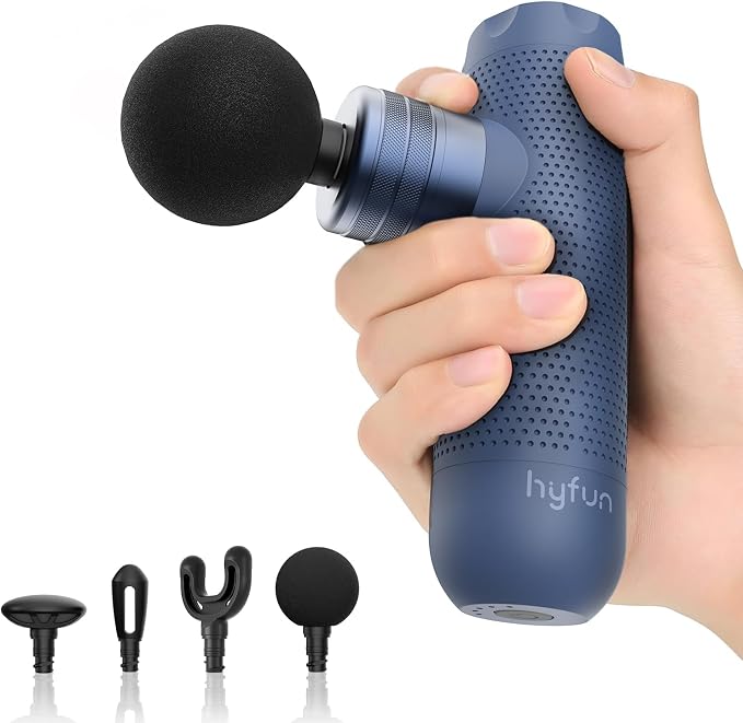 Super Mini Massage Gun, Deep Tissue Travel Massager for Muscle Relief