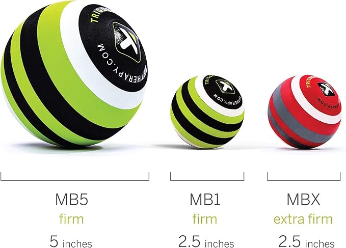 TRIGGERPOINT Foam Massage Ball - Deep Tissue Relief for Muscle and Joint Pain - Mimics Therapist's Hands - Targets Small Muscle Tightness - Lightweight & Easy to Clean