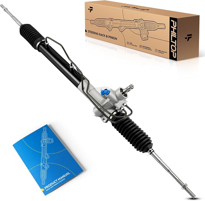 PHILTOP Power Steering Rack and Pinion Assembly for 2000-2006 Sentra | 2000-2001 Sentra 2.0L, 2000-2006 Sentra 1.8L Replace No.490014Z011, 490014Z001, TR485214Z001, 263018, 485214Z001