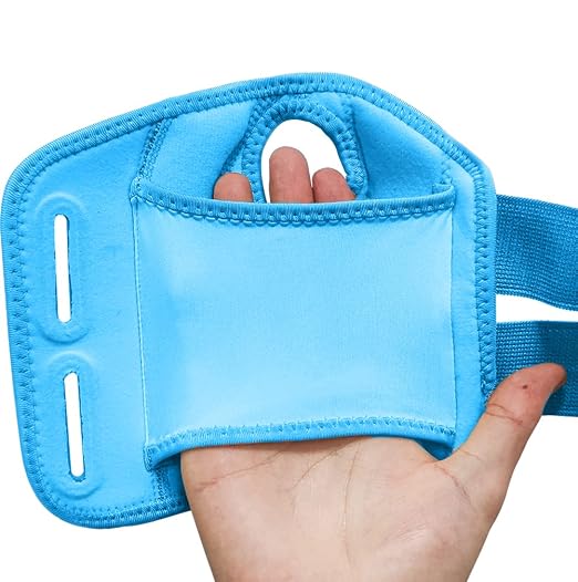 NuCamper Wrist Brace for Carpal Tunnel Night Wrist Support Right Hand Blue | Wrist Splint for Men Women, Tendonitis Arthritis Pain Relief,Adjustable Compression Hand Braces, Sleeping, Office Work Typing
