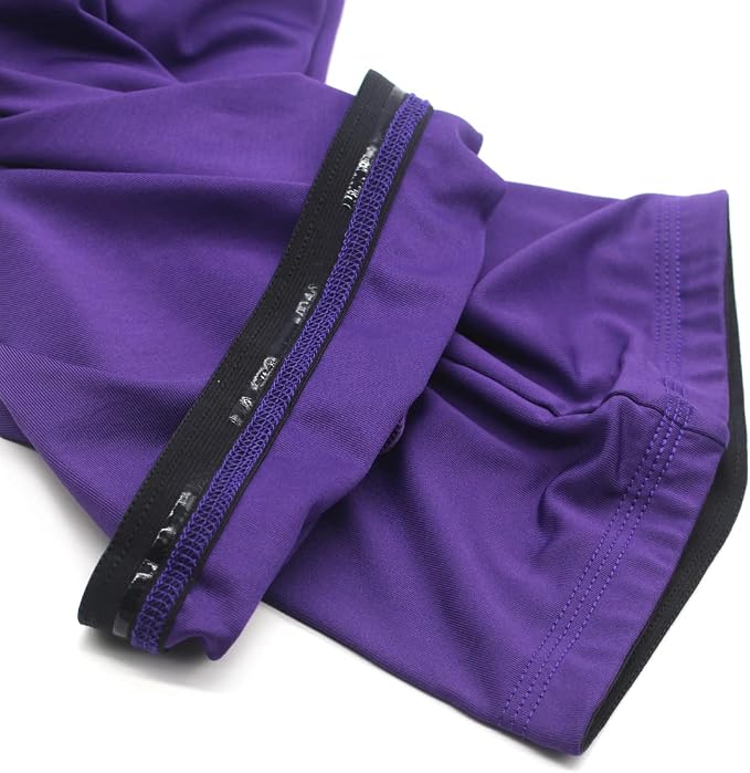 Salome Idea One Pair Compression Full Length Leg Sleeve for Men Women, Running, Basketball