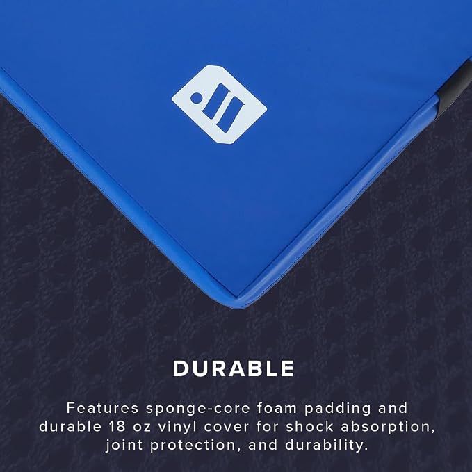 We Sell Mats Bifolding Gymnastics Crash Landing Mat Pad, Safety for Tumbling, Back Handspring Training and Cheerleading