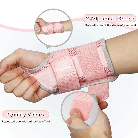 Wrist Brace for Carpal Tunnel Relief, Adjustable Wrist Support Splint Hand Brace for Men Women, Wrist Stabilizer Night Support for Pain Relief,Tendinitis,Arthritis (Left Hand, S/M)