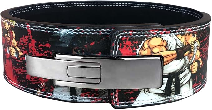 Weightlifting belt Powerlifting, Squat Deadlifts Weight Lifting Bodybuilding, BackSupport gym anime Lever belt for Men Women