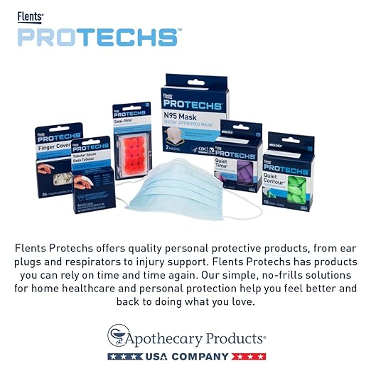Flents Finger Sleeves, Pain Relief for Arthritis, Inflammation, Cracking, Blisters, Tendonitis & Athletic Stress, Plastic Wrap for Support & Compression, Assorted Size, 12 Count