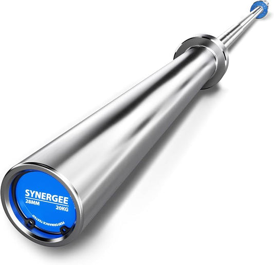 Synergee Regional Barbells – 20 kg and 15 kg Chrome and Phosphate