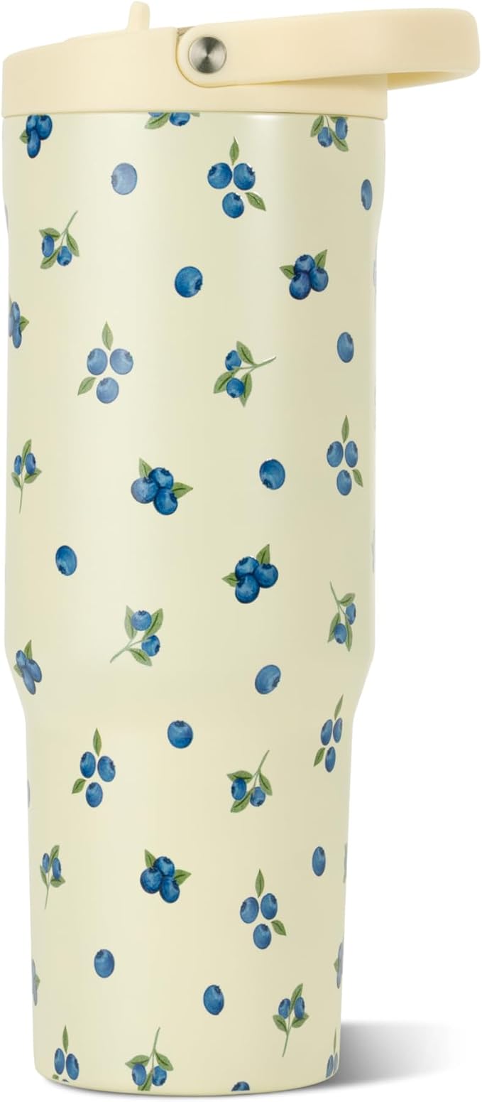 HydroJug Sport 40 oz Insulated Stainless Steel Water Bottle, Freshly Pick'd