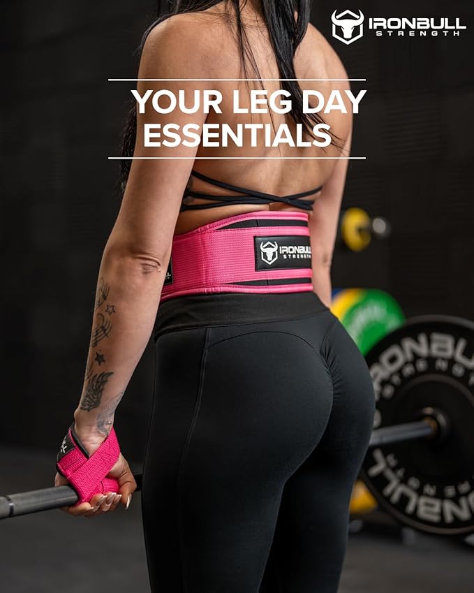 Weight Lifting Belt for Men and Women - Great for Squats, Deadlift, Lunge, Exercises and Training - Best for Olympic, Cross-Training and Bodybuilding Workout