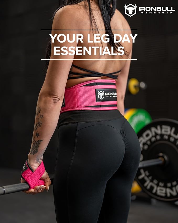 Weight Lifting Belt for Men and Women - Great for Squats, Deadlift, Lunge, Exercises and Training - Best for Olympic, Cross-Training and Bodybuilding Workout