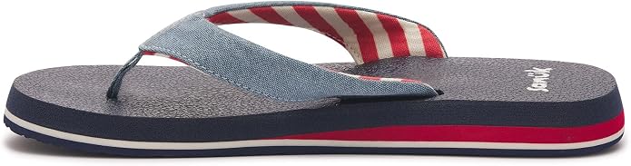 Sanuk Yoga Mat II | Flip Flops for Women | Yoga Sandals For Women | Women's Beach Sandals | Memory Foam Footbed