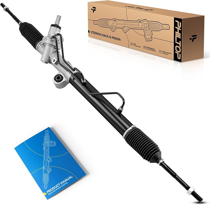 PHILTOP Power Steering Rack and Pinion Assembly for 2006-2010 H3, 2010 H3T | Replace No.94725465, 25885237, 15864176, 25817577, 15234374, 221040