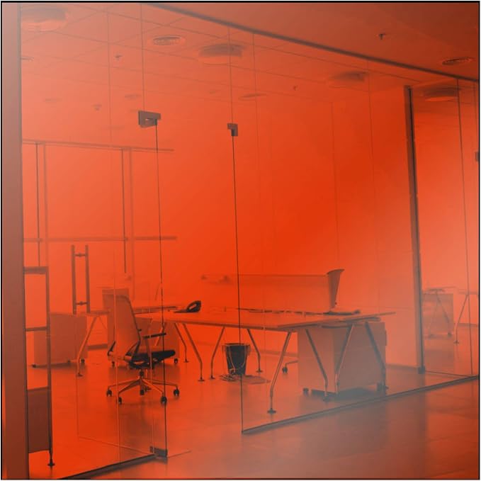 Marketing Holders Acrylic Mirror Sheet Orange 12” x 36” Reflective Lightweight Replacement for Glass Backsplash Home Decor DIY Projects Plastic