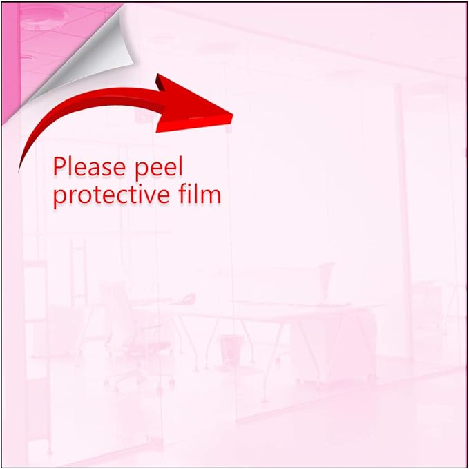 Marketing Holders Acrylic Mirror 12" x 24" Rectangular Pink Tile Reflective Frameless Craft Sheet Perfect for Baby Nurseries Home and Party Decor Decorations Art and DIY Projects .118" Thick