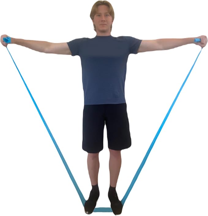 Therapist’s Choice® Professional Non-Latex Resistance Bands for Upper and Lower Body Exercise Workouts, Physical Therapy, Lower Pilates, and Rehab, 25 Yard (75 Feet) Roll Bulk Roll