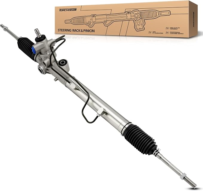 Torchbeam Power Steering Rack & Pinion Assembly Fit for 1995 1996 1997 Tacoma RWD, Hydraulic System Steering, Replaces OEM 26-1698