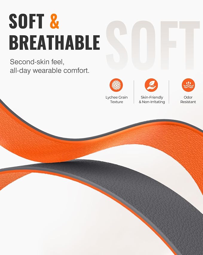 Magnetic Silicone Sport Band for Apple Watch 42mm 46mm 49mm 38mm 40mm 41mm 44mm 45mm Men Women, Patented Auto Lock Breathable Soft Loop for iWatch Ultra SE Series 11 10 9 8 7 6 5 4 3 2 1 All Day Comfort