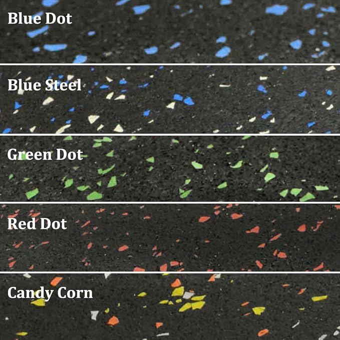 Rubber-Cal Elephant Bark Rubber Flooring - 3/16" Thick