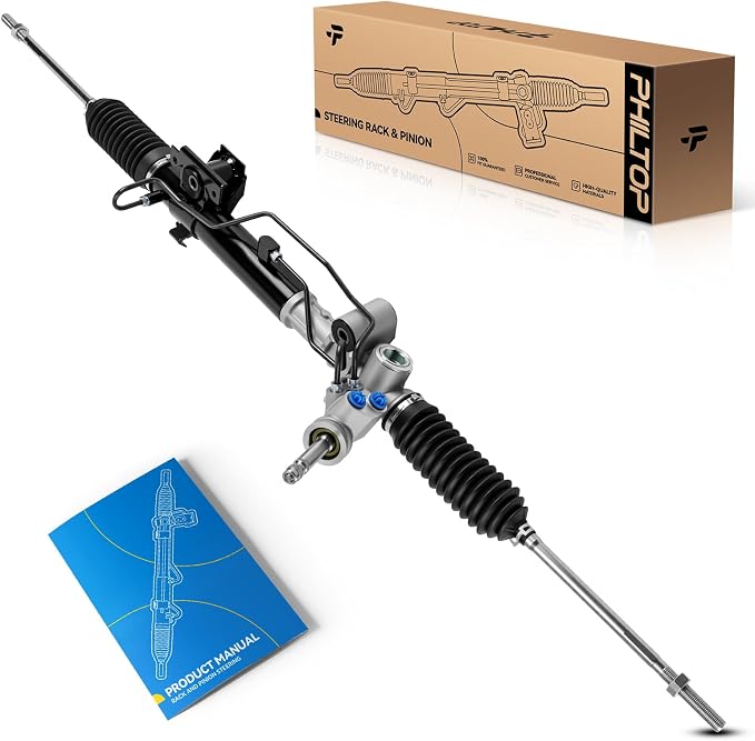 PHILTOP Power Steering Rack and Pinion Assembly for Outlander, Lancer | 2008-2015 Lancer, 2009-2015 Outlander 2.4L Replace No.262158, 4410A006