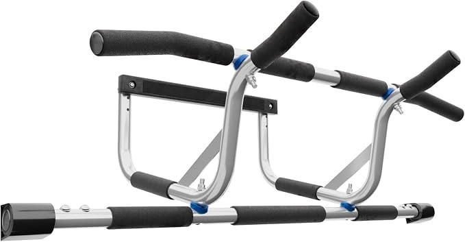 Ultimate Body Press XL Doorway Pull Up bar with Elevated bar & Adjustable Width