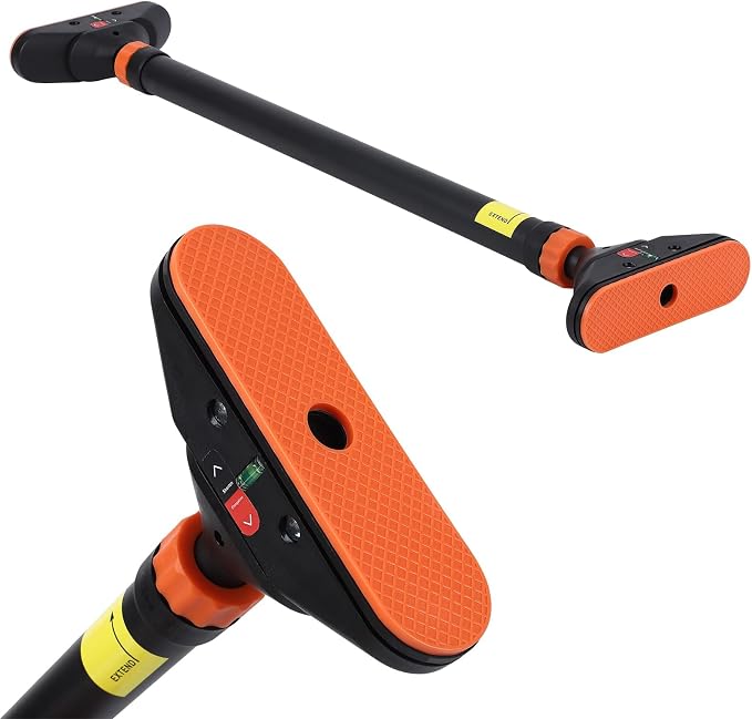 Garvee Pull Up Bar for Doorway,Adjustable Chin Up Bar for with Level Meter | 440 LBS Max Load,No Screws Needed