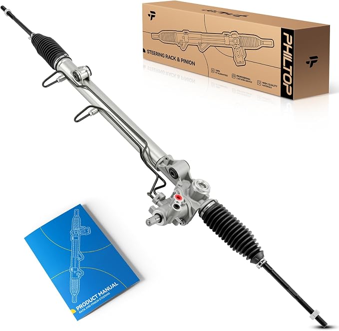 PHILTOP Power Steering Rack & Pinion Assembly for 2007 Five Hundred, 08-09 Taurus X, Sable, 08-12 Taurus, 09-12 Flex, 09 MKS, 10-12 MKT, 07 Montego, Hydraulic Power Steering, OEM Replacement 22-2003