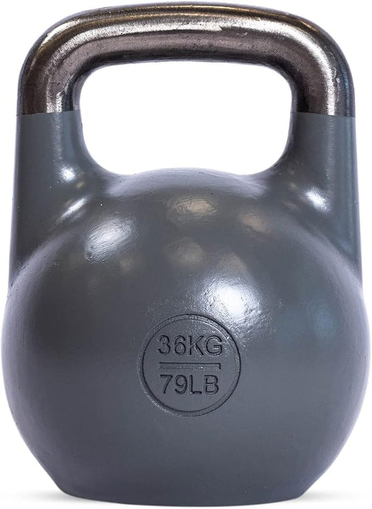 Competition Kettlebells [Bells of Steel] Kettle Bell Weights, Pro Grade Kettle bell for Full Body Workouts, 33mm Starter Size Handle or 35mm Competition Standard Handle Kettlebell