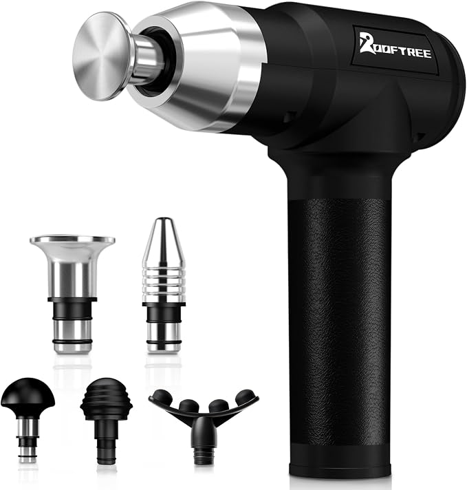 Deep Tissue Massage Gun for Athlete with Metal Head,Relieve Sore Muscle-R20 | 12 Hrs Battery Life,90W High-Powered Brushless Motor, 60lbs Stall Force,Muscle Pain Relief,for Professional Therapist Use