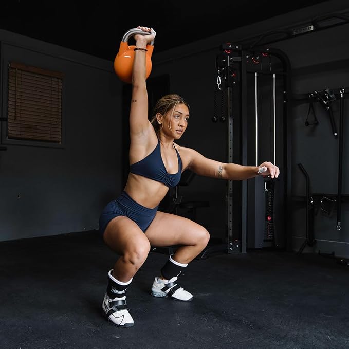 Titan Fitness Competition Kettlebell, Single Piece Casting, KG Markings, Full Body Workout