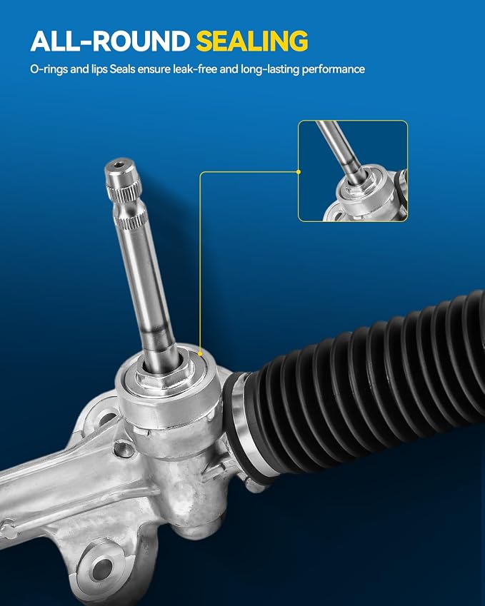 PHILTOP Electronic Power Steering Rack and Pinion Compatible with Hyundai Elantra 2013 All Models/2011-2012 1.8L, Veloster 2012, Rack and Pinion Replace 1G-2410