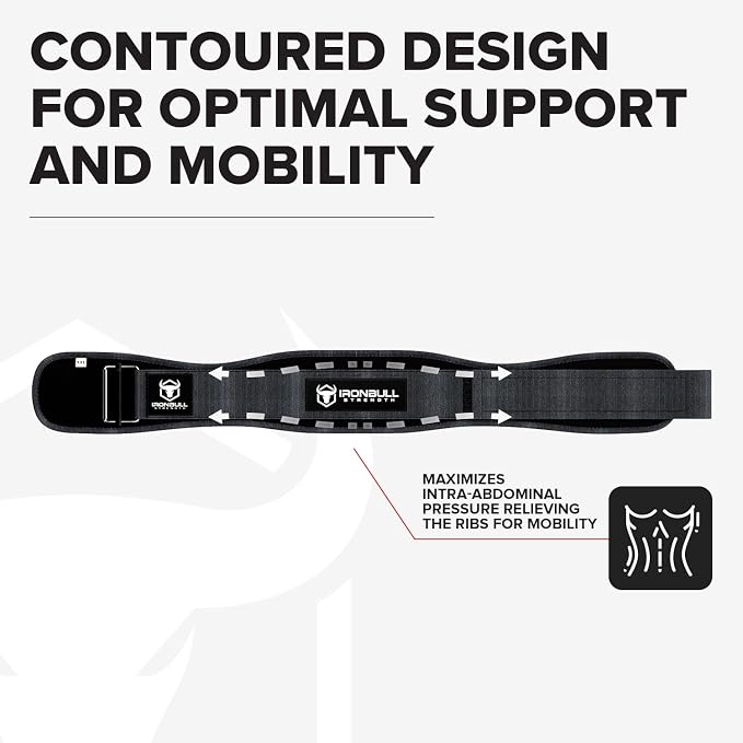 Weight Lifting Belt for Men and Women - Great for Squats, Deadlift, Lunge, Exercises and Training - Best for Olympic, Cross-Training and Bodybuilding Workout
