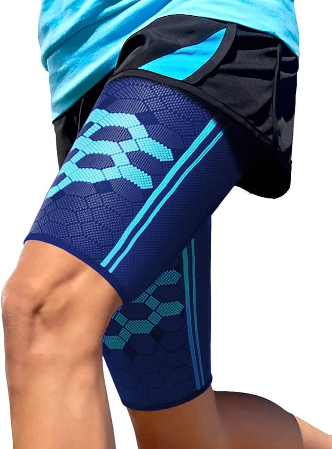 Sparthos Thigh Compression Sleeves, Quad Wrap, Hamstring Brace