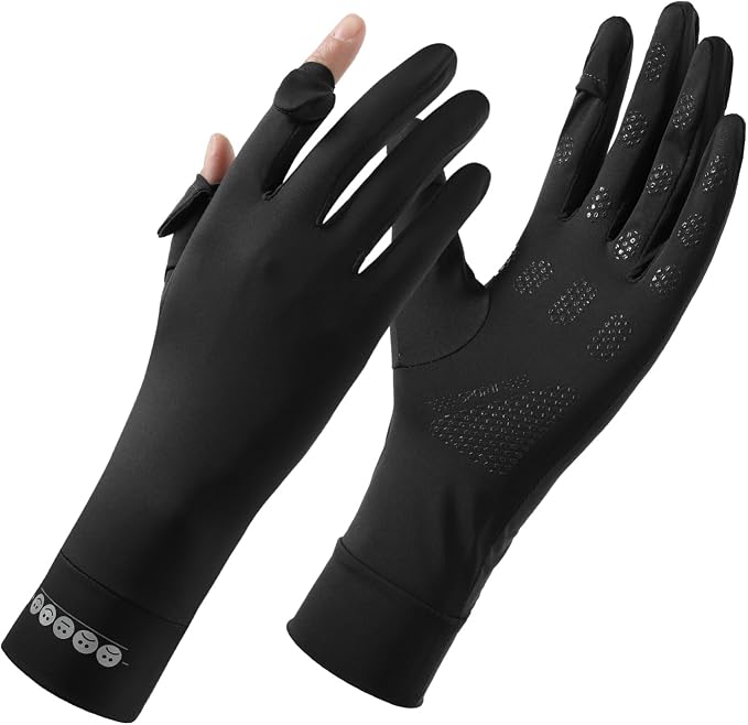 Women Driving Gloves, UV Protection Sun Gloves, Touchscreen Full Finger | UPF 50+ fabric blocks 99% UV rays, protecting hands during driving, cycling, fishing, hiking and outdoor activities