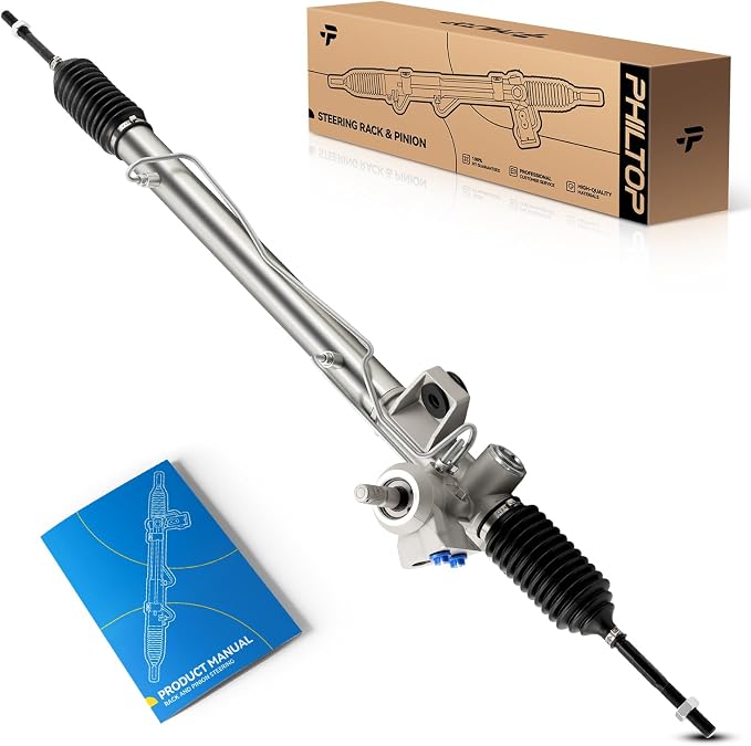 PHILTOP Power Steering Rack and Pinion for 2001-2004 Sebring/Stratus | No.22356, 5093808AA, 5093816AA, 4764402AD