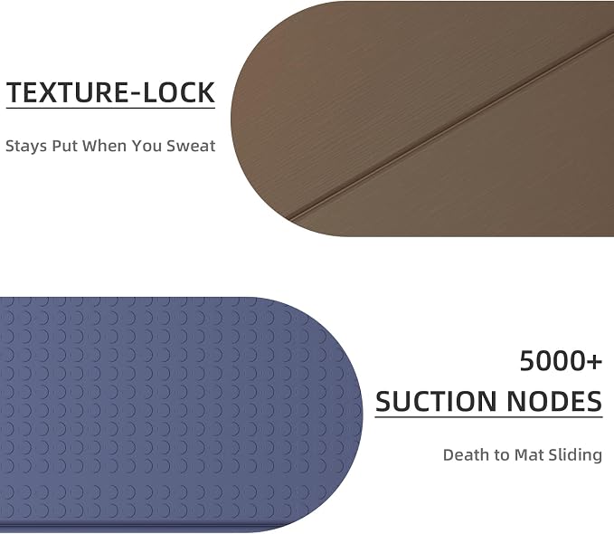 LVME Foldable Yoga Mat, 71"x24"x1/3" Thick(8mm), Non Slip Exercise Mat | SGS Certified POE, Fitness Travel Mat, Easy To Store, Foldable for Exercise, Yoga, Pilates, Home Workouts