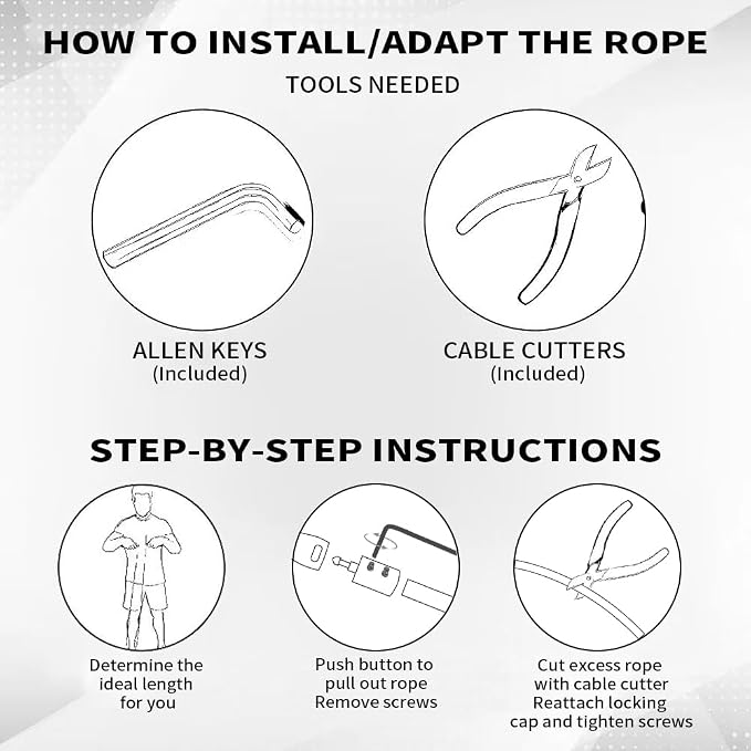 HEREROPE Weighted Jump Rope for Men Women Interchangeable 1/6lb 1/4lb 1/2lb Heavy Jump Rope- Adjustable Length, Tangle Free, Smooth Ball Bearing, Anti-slip Grip, Skipping Rope for Weight Loss