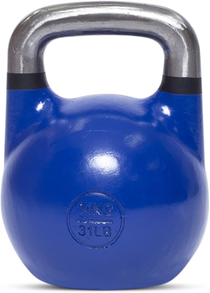 Competition Kettlebells [Bells of Steel] Kettle Bell Weights, Pro Grade Kettle bell for Full Body Workouts, 33mm Starter Size Handle or 35mm Competition Standard Handle Kettlebell