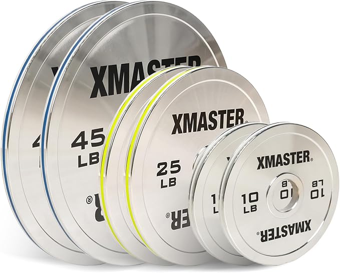XMASTER FITNESS Chrome Steel Plates