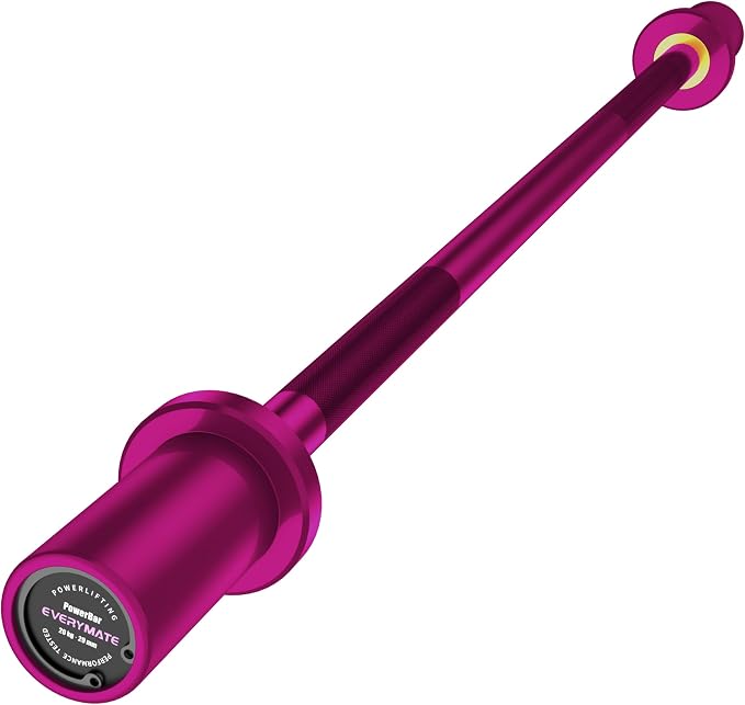EVERYMATE 5LB Mini Barbell Bar Beginner Women Kid Barbell Total Body Workout Weighted Bar,for Strength Training, for Youth Children New Weightlifting