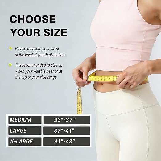 Back Brace for Women Lower Back Pain, Lumbar Support Belt | Wide Lumbar Support Belt, 5 Removable Metal Stays, Lightweight Breathable Back Brace, Sciatica & Disc Relief (M:33"-37")