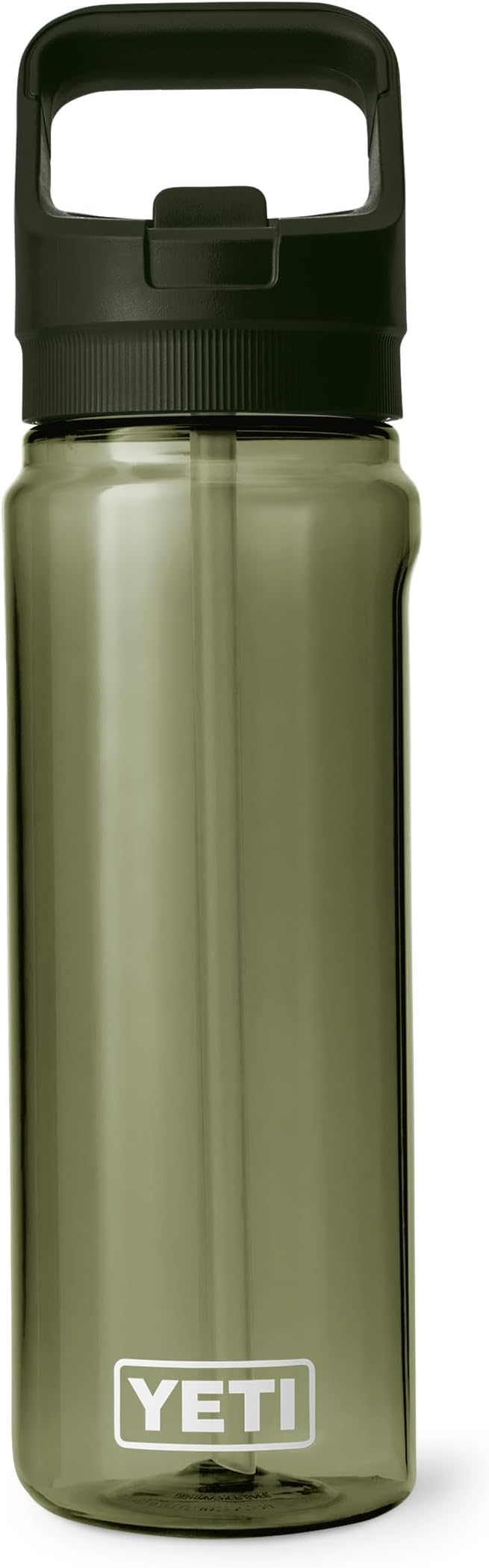 YETI Yonder 750 ml/25 oz Water Bottle with Yonder Straw Cap, Olive