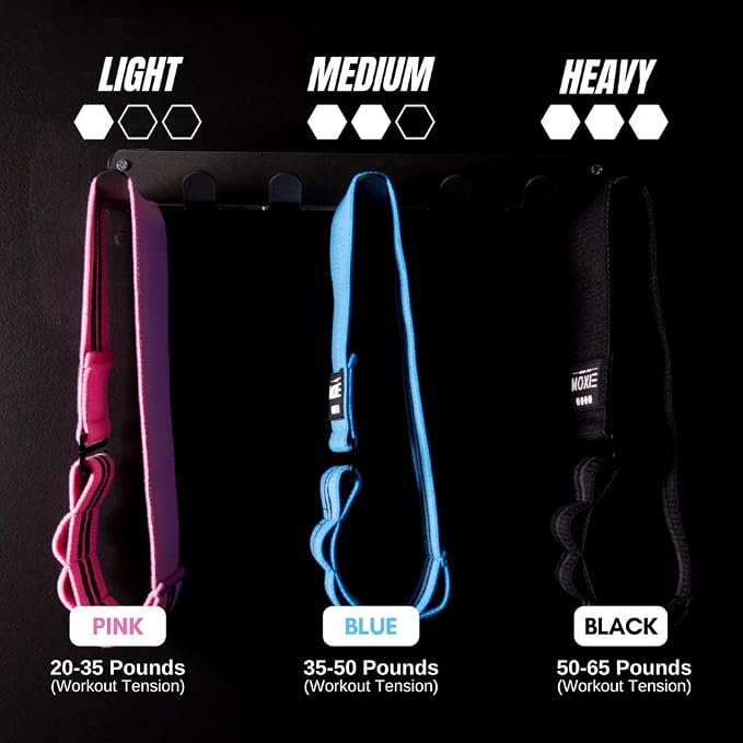 Adjustable Non-Slip Fabric Resistance Bands Set of 3 – Ideal for Legs, Glutes, and Full Body Workouts – Premium Fitness Bands for Women & Men – Bring The Moxie