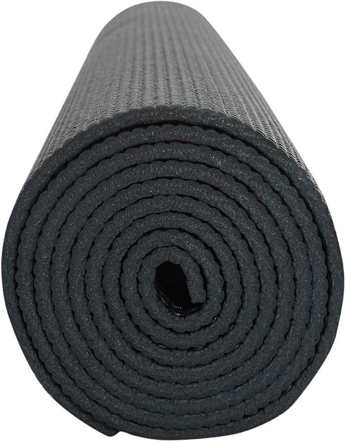 Everyday Yoga Deluxe Mat, Spacious 72"x24" Non-Slip Yoga Mat for Comfortable Home Workouts, 3-5mm Extra Thick
