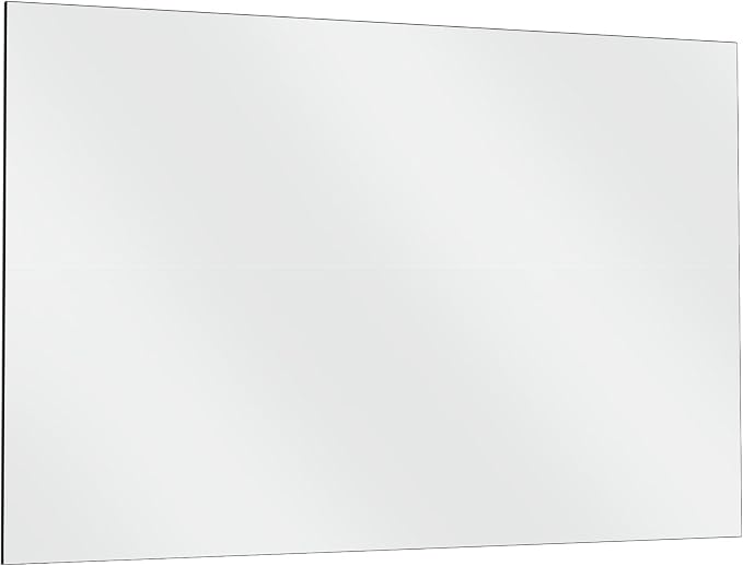 Fab Glass and Mirror Large Gym Mirror for Home Gym 48x84 - Full Length HD Tempered Glass Wall Panel - Professional Workout Display with Safety Backing - 1/4 Inch Commercial Grade