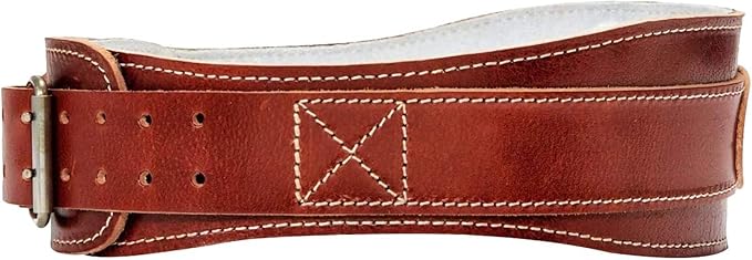 Schiek Sports 2004 Leather 4 3/4" Weight Lifting Belt - Comfortable Weightlifting Belt