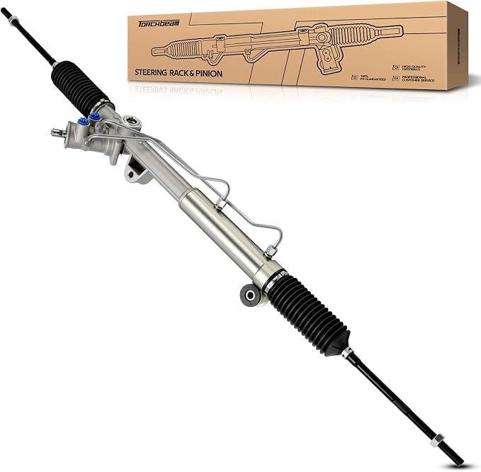 Torchbeam Hydraulic Power Steering Rack and Pinion Replacement for Chevy 1998 1999 2000 2001 2002 Camaro All Models, Pontiac 1998 1999 2000 2001 2002 Firebird All Models Replace# 22185