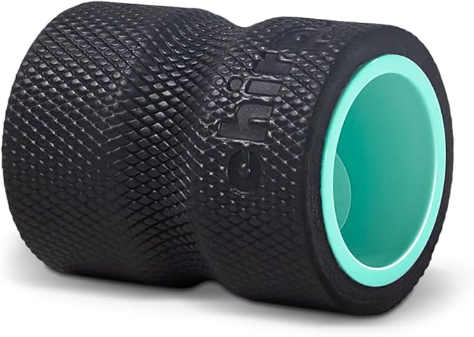 Chirp Wheel+ Foam Roller, Back & Neck Pain Relief, Mint 4-Inch | Focus Neck and Back Roller, Foam Roller for Tension Headaches, Trigger Point and Pressure Point Massage, 4 Inch